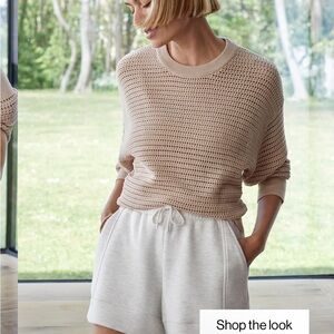 Varley Women's Beige Knit Sweater